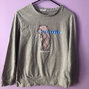 Crewneck long sleeves T-shirt from Lime Orange